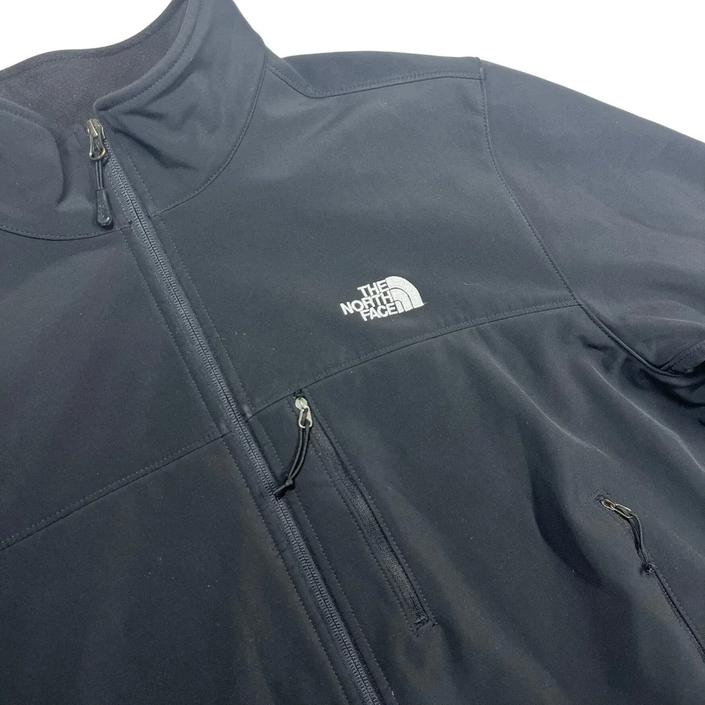 The North Face Apex Bionic Jacket Men's 2XL Soft Shell Full Zip Windproof *Flaw